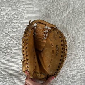 Vintage Jimmy Crane 1000 Major League Pro-Player Mitt (Left Hand)